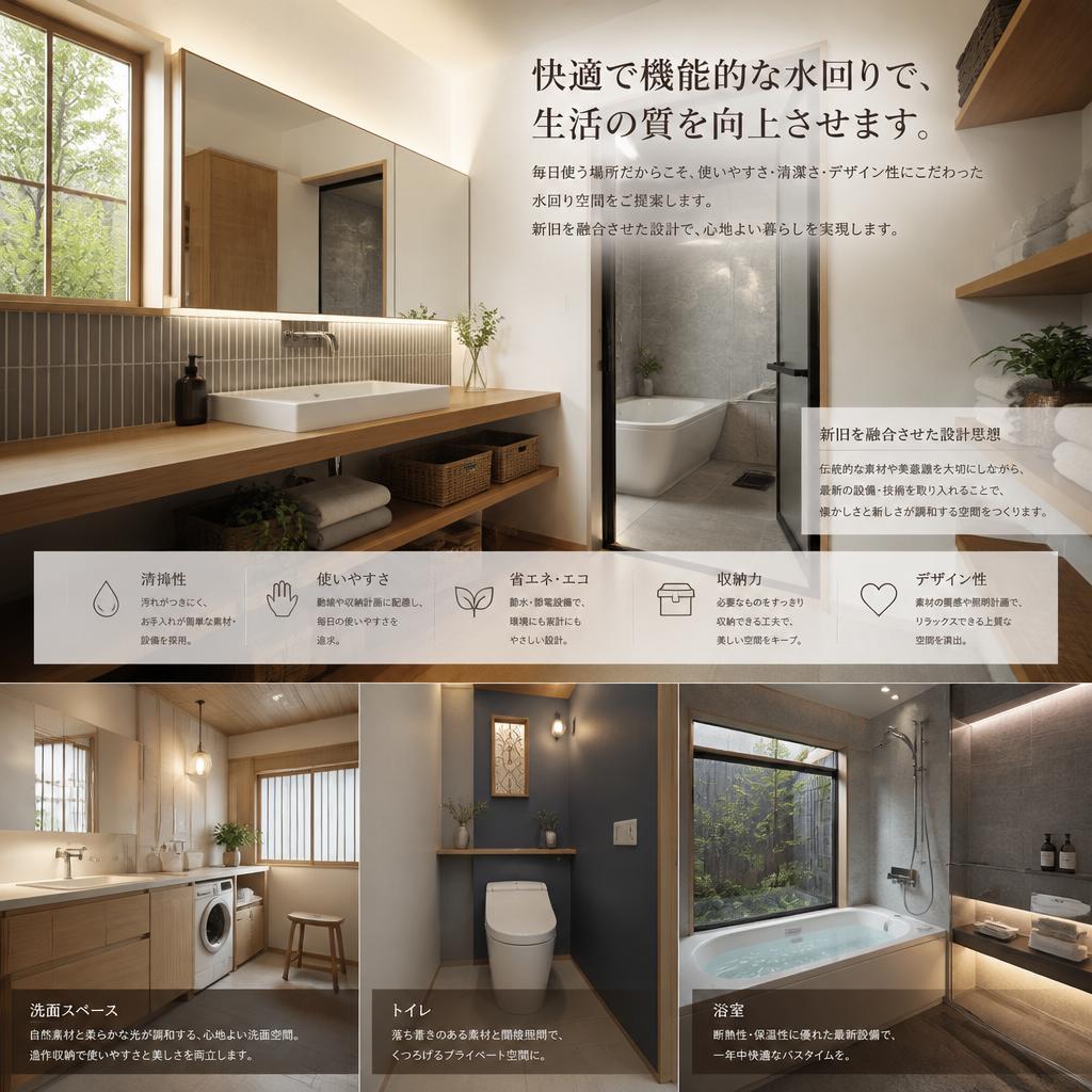 水回りリノベーションの新しいカタチ