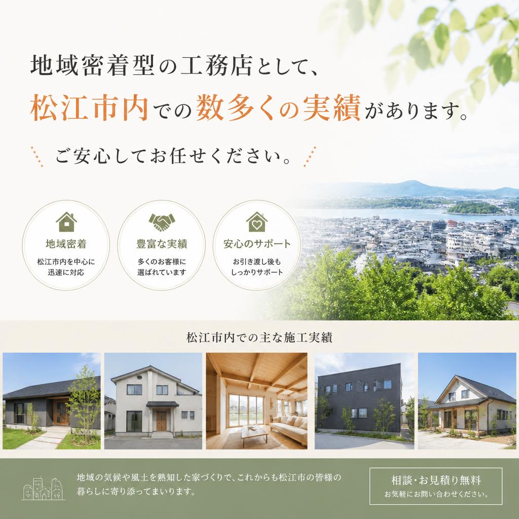 松江市の信頼の施工業者