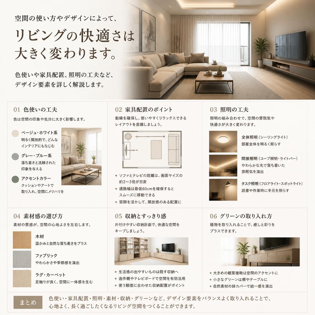 デザインの力で快適空間を実現