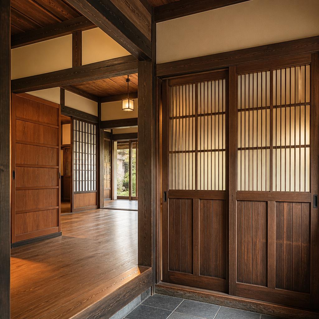 木製建具の美しさ