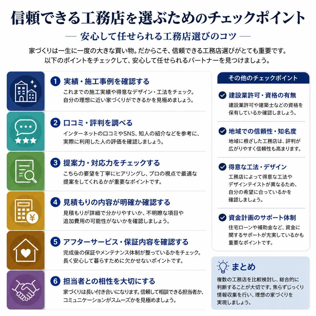 工務店選びのポイント