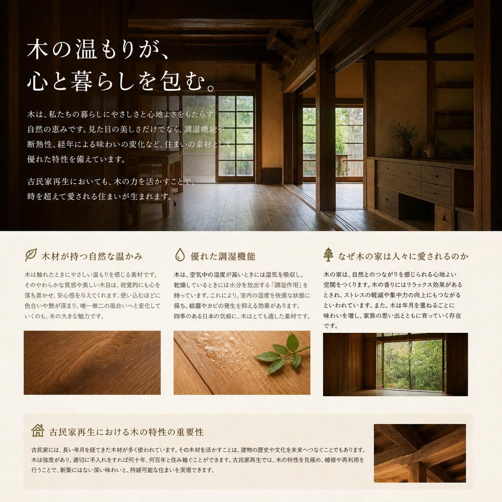 木の家の魅力とは