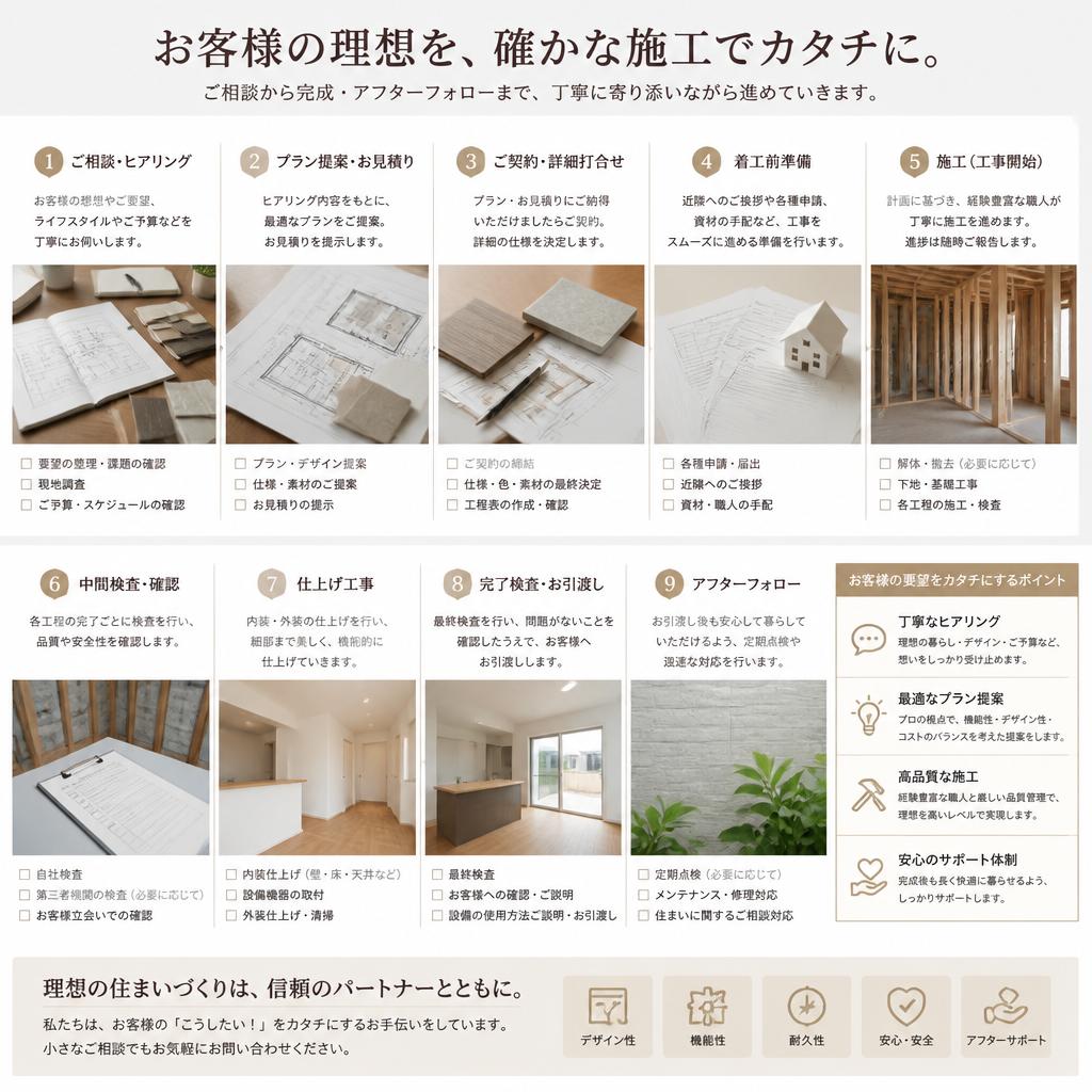 施工過程のご紹介