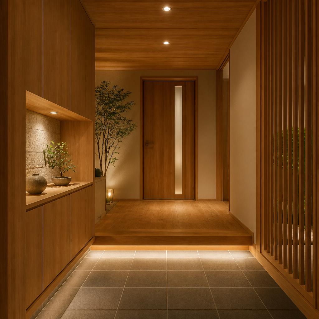 家族がつながる特別な玄関を！木の温もりで迎える新しい毎日