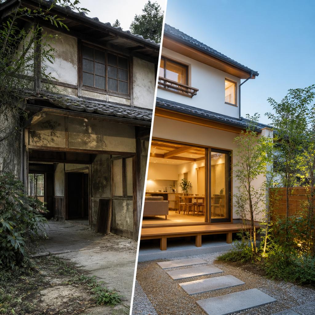 空き家を活かす！リフォーム相談はお任せください。