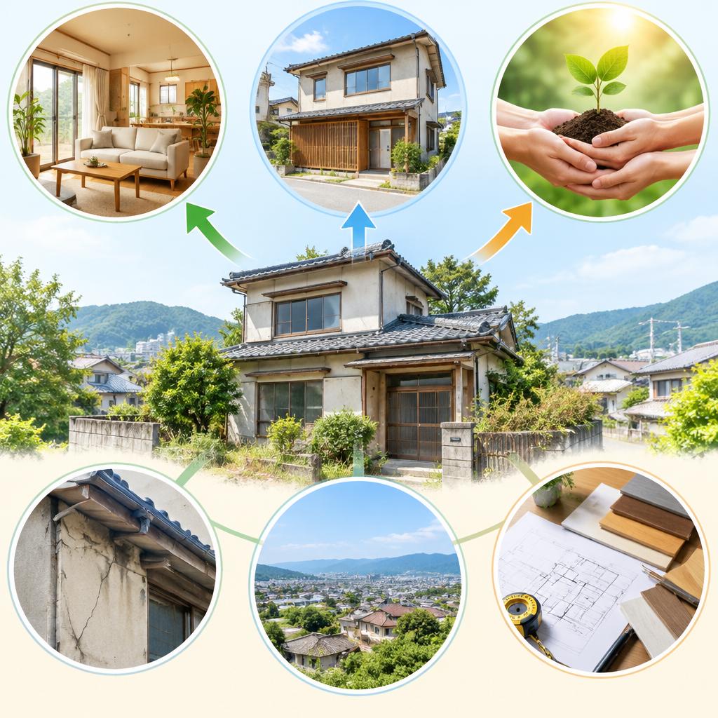 住む・貸す・受け継ぐ。実家の空き家に活用の道を